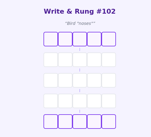 Write and Rung screen