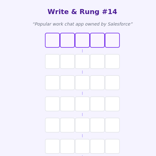 Write and Rung screen