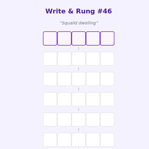 Write and Rung screen